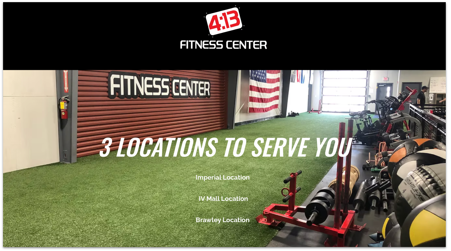 4:13 Fitness Center homepage