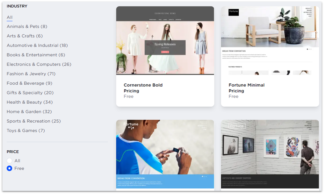 BigCommerce Themes