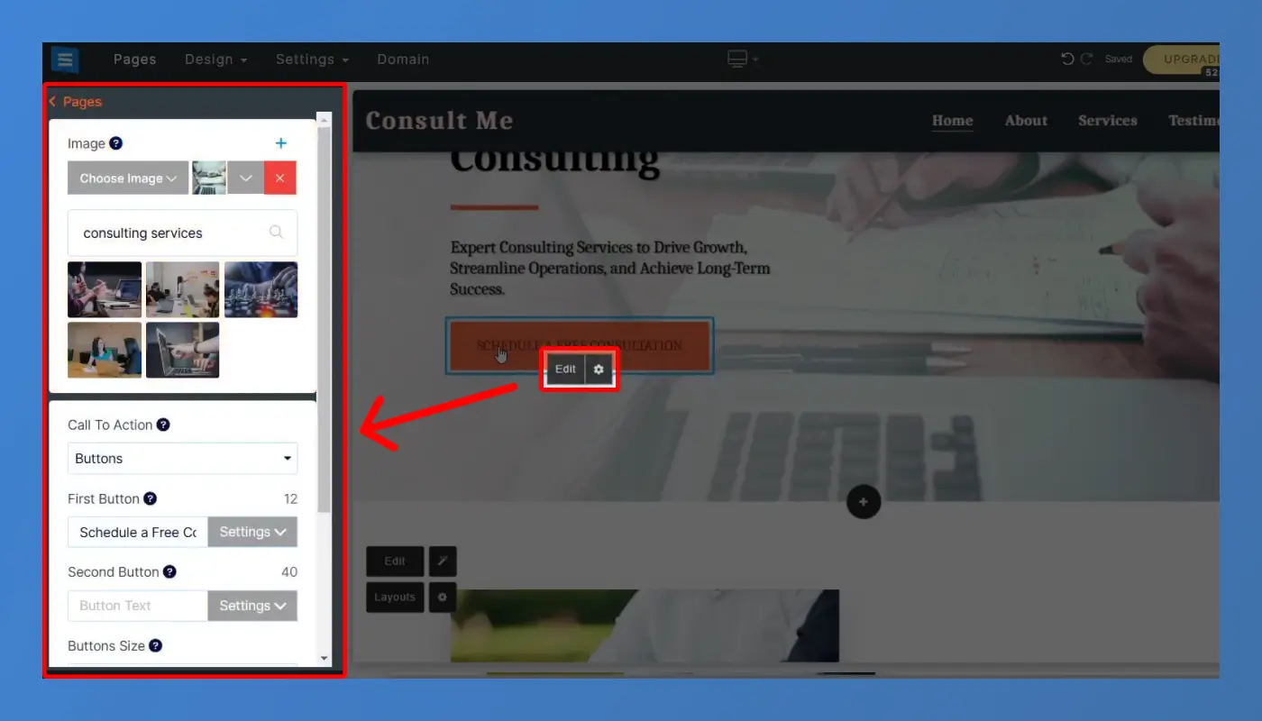 Editing Pages and Content