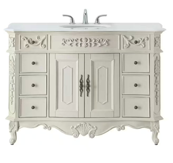 ornate-white-vanity
