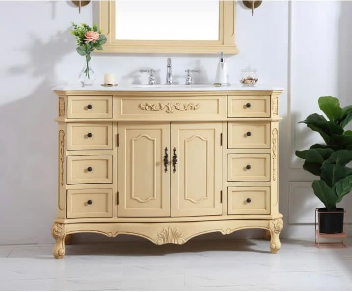 yellow-bathroom-vanity