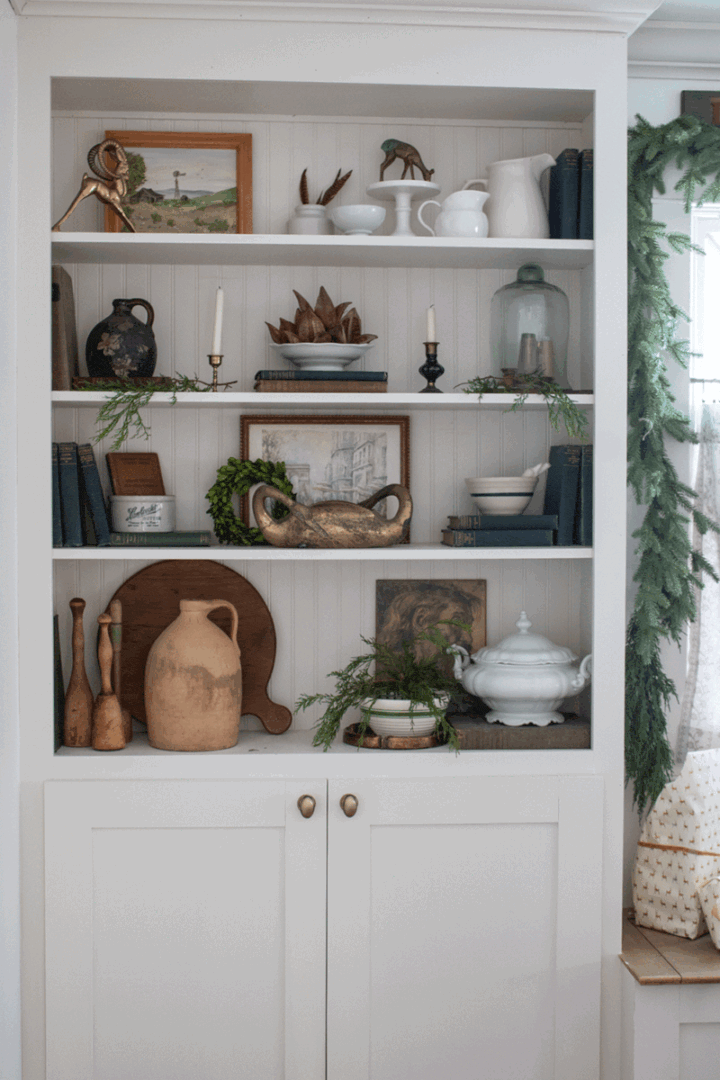 dining room shelves