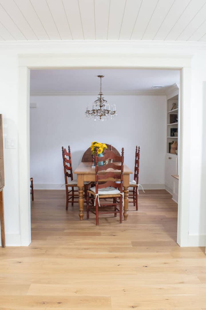 Simple Country Dining Room